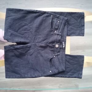 Simon Chang Black Straight Leg Women's Jeans